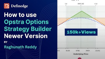 How to use Opstra Options Strategy Builder - Newer Version