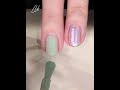 Elegant Mint Green &amp; Lavender Cat Eye Nail Tutorial | Luxury Minimal Nail Art