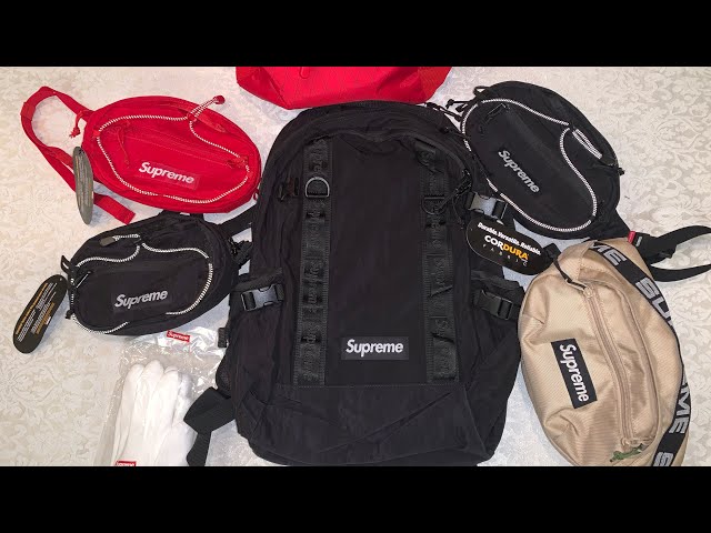 Unboxing Supreme's FW20 Waist Bags/Fanny Packs and Backpack Unboxing Supreme's FW20 Waist Bags/Fanny Packs and Backpack