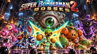 Super Bomberman 2 Bosses Reimagined (with AI)