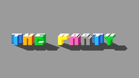 The Party - Atari ST intro - par pépé + Dma-Sc