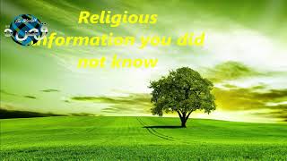 Religious information you did not know 2021