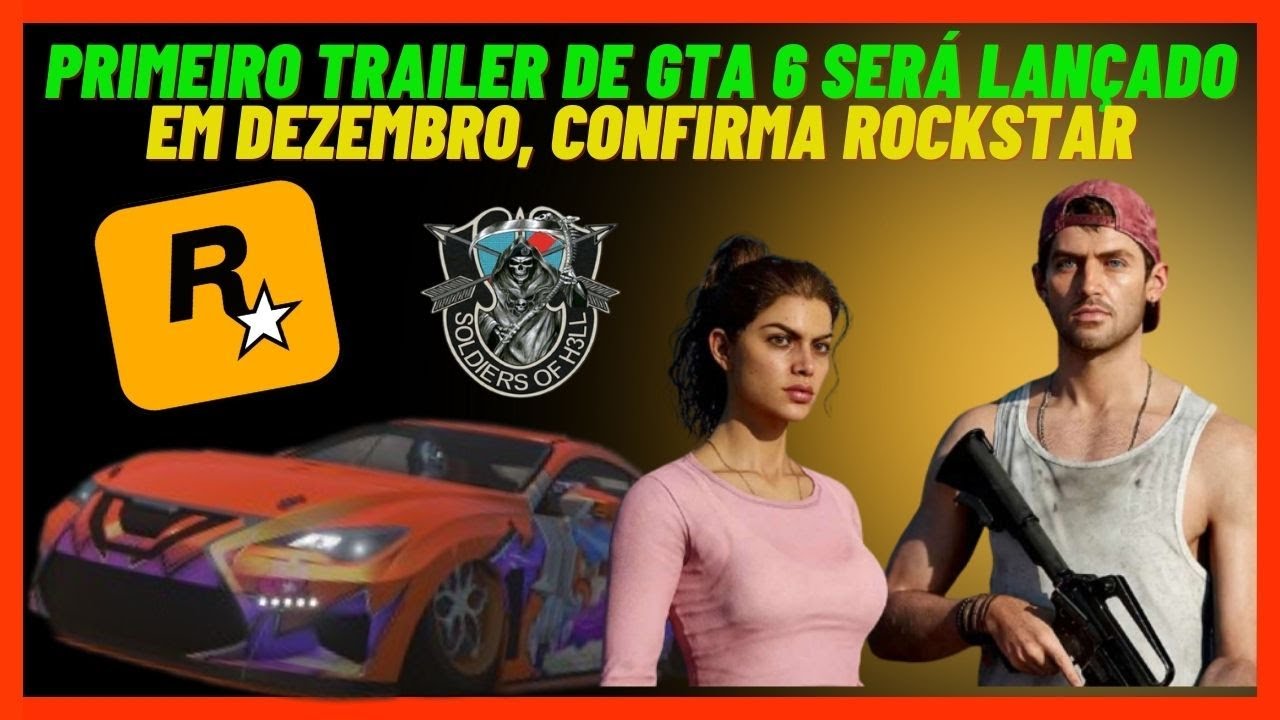 Trailer de GTA VI será lançado em dezembro, confirma Rockstar