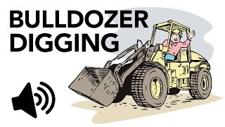 Bulldozer Digging | Sound Effect (Copyright Free)