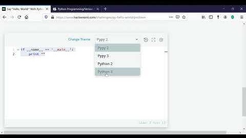 Say  Hello, World!  With Python   HackerRank Python