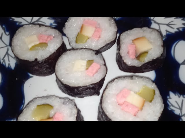 Uy sharoitida "sushi🍣" tayyorlash
