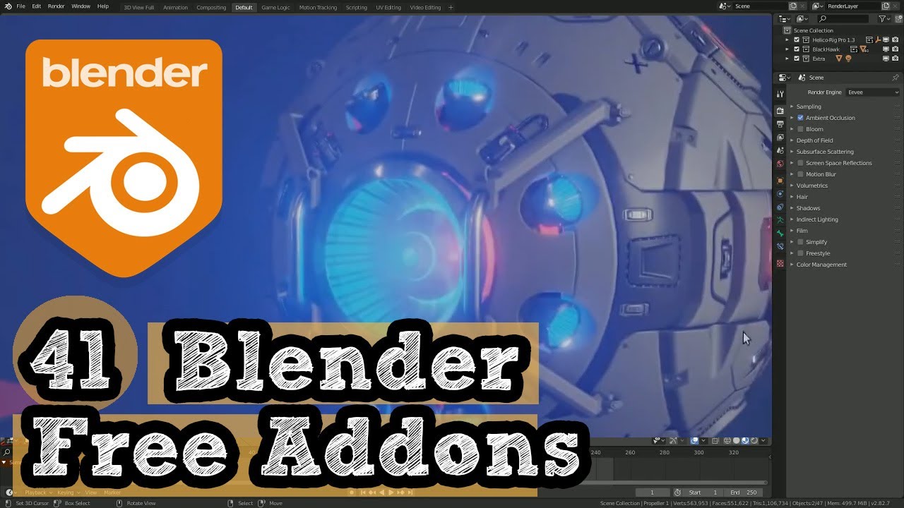 Best Blender Free Addons l 2 - YouTube