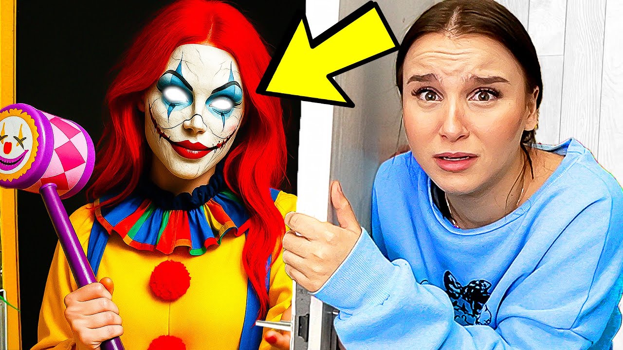 ALINA wird zum HORROR CLOWN ! 😫🎈(Teil 1) - Celina