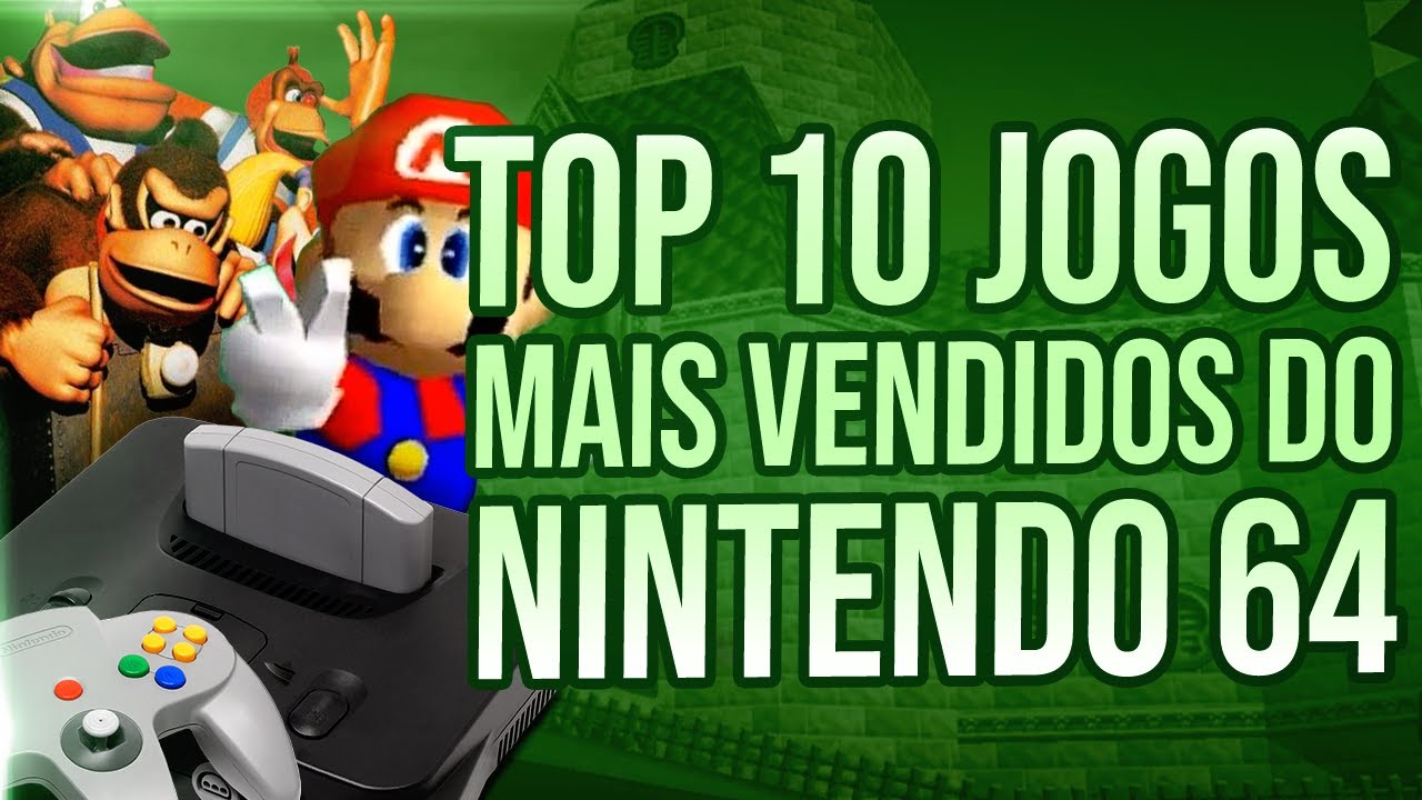 Top 5 melhores jogos do nintendo 64