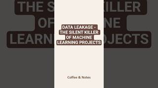 Data leakage. The silent killer of machine learning projects #dataleakage #machinelearning