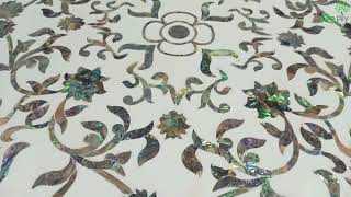 Mop Inlay Magic on Solid Surface