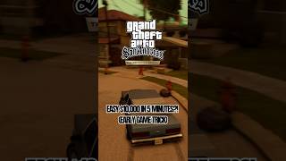 Easy Way To Make Money Early In Gta San Andreas Definitive Edition