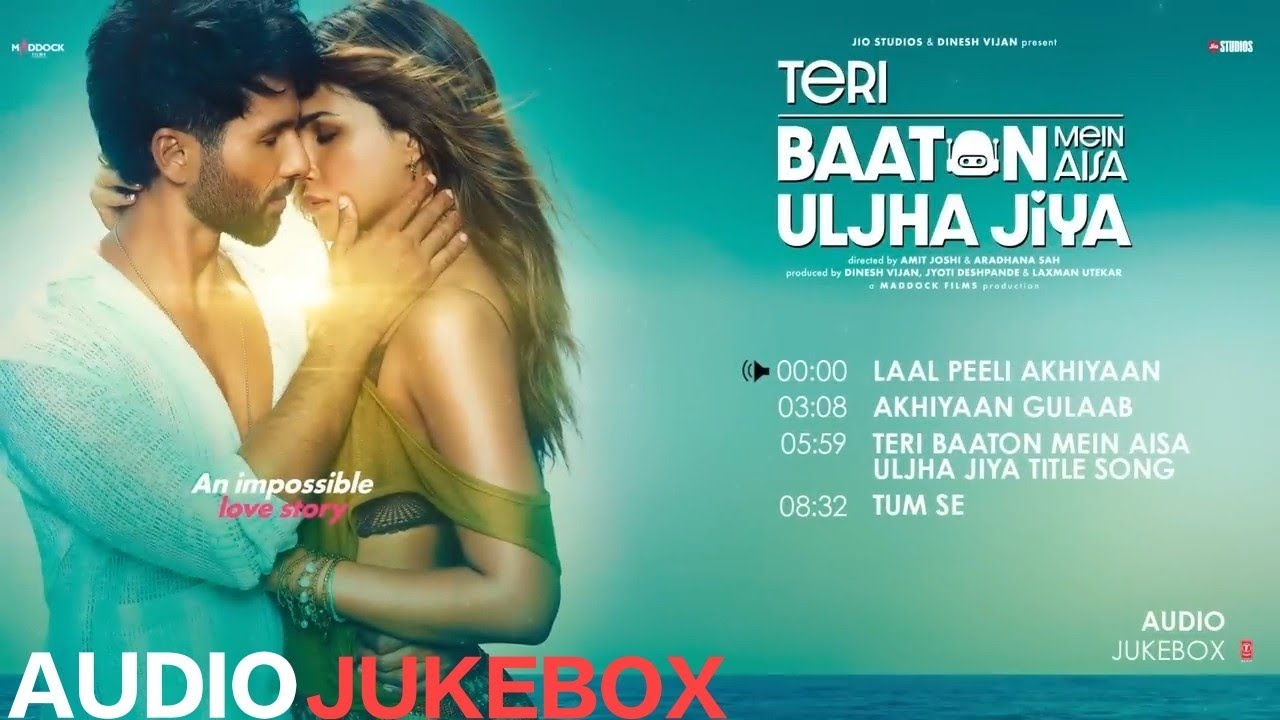 Teri Baaton Mein Aisa Uljha Jiya Full Audio Jukebox  Full Album  All Songs  Full Songs