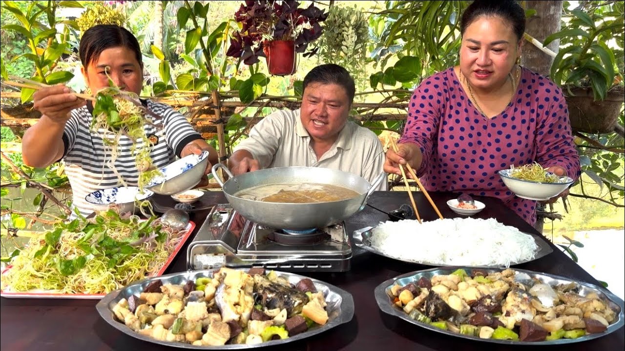 “ẨM THỰC ĐỒNG QUÊ” Đại Chiến Một Bàn Món Ăn Nổi Tiếng Bậc Nhất Miền Tây | LQ