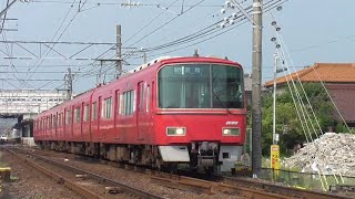 名鉄3524F 1572Aﾚ急行河和 扶桑駅発車