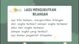 Lagu Mengurutkan Bilangan Kelas 2 SD