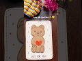 Easy nd cute card.how to make a card#viral#ytshorts#trendingshorts#diy#art#explorepage#instagram#new