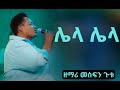 ሌላ ሌላ አይታየኝም LELA AYITAYEGNM ዘማሪ መስፍን ጉቱ MESFIN GUTU ድንቅ መዝሙር AMAZING AMHARIC GOSPEL SONG