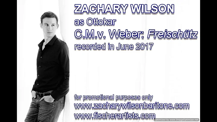 ZACHARY WILSON as Ottokar in Freischtz