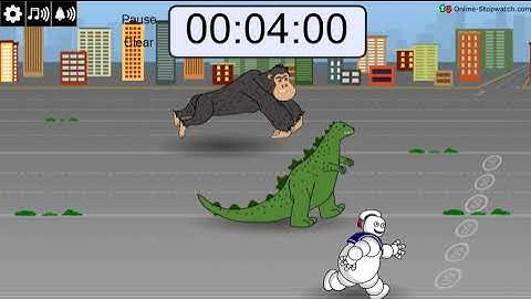 10 Minute Monster Race Timer