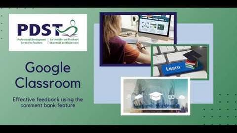 Google Classroom - Comment Bank
