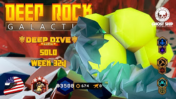 Deep Rock Galactic - Solo Engineer Elite Deep Dive [Week 324] (Wide Inferno) Salt Pits