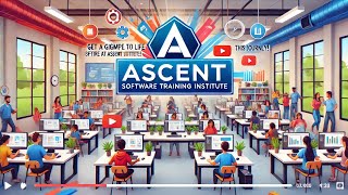 🌟 Get a glimpse into life at Ascent Software Training Institute #art #digitalart