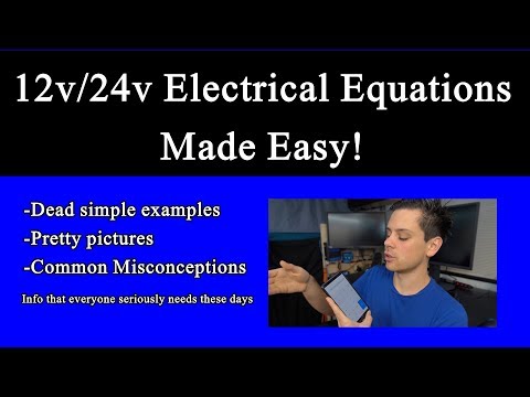 basic solar power electrical equations explained beginner friendly