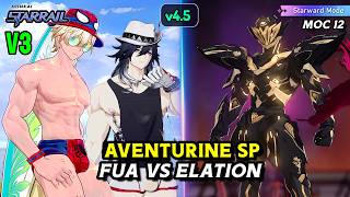 [V3] Aventurine SP BUFF?! FUA & Elation Team  Comparison (MoC v4.5) screenshot 3
