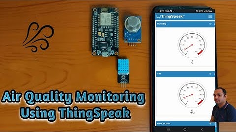 How to Monitor Air Quality using Thingspeak | ESP8266 ThingSpeak Projects