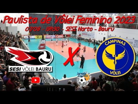 Sesi Vôlei Bauru e EC Pinheiros farão a final do Paulista Feminino 2022 –  FPV