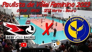 Vôlei feminino de SC se prepara para a estreia no Campeonato Paulista