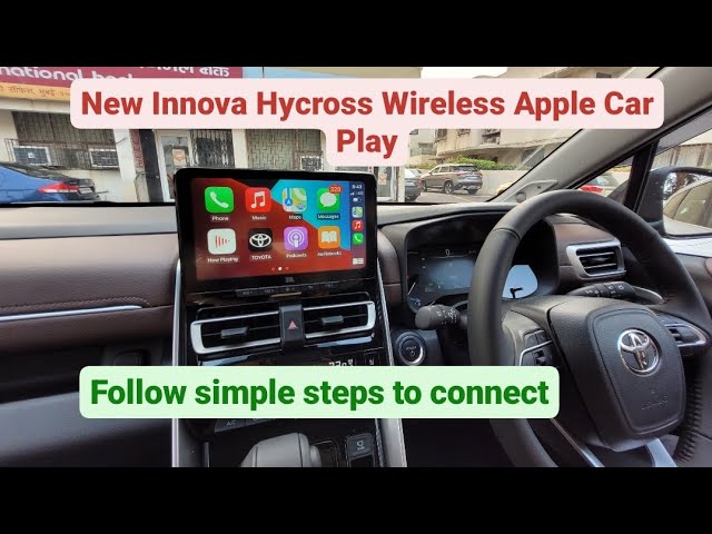 Finally figured out how to get Wireless Carplay to work on my Hycross