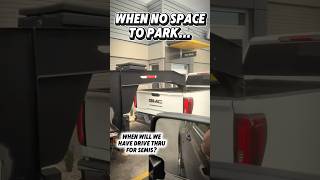 When will we have drive thru for semi trucks and pickups with trailers? #clearance #trucking