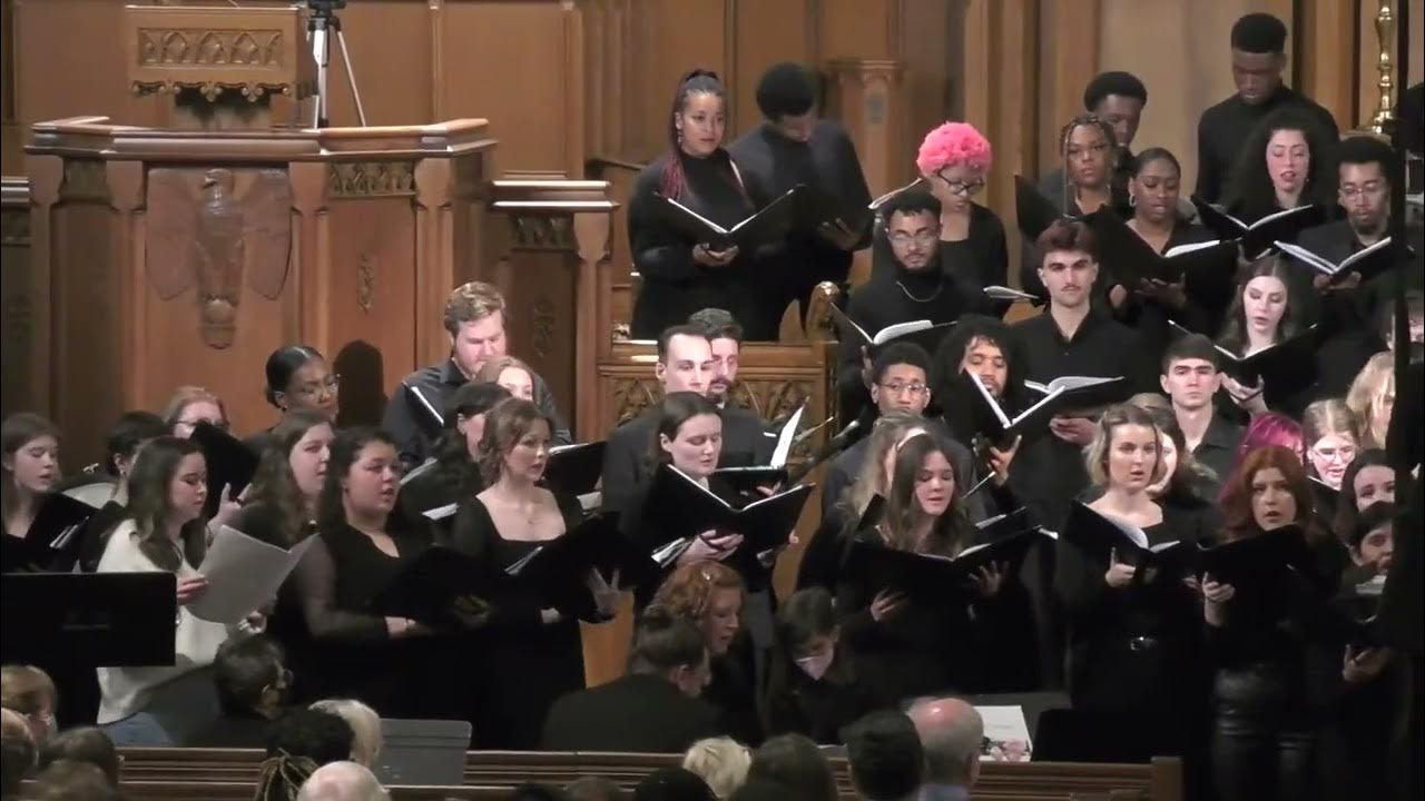 UNCG CVPA Choirs and Alumni Performance YouTube