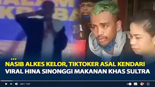 Nasib Alkes Kelor, Tiktoker Asal Kendari Viral Hina Sinonggi Makanan khas Sultra