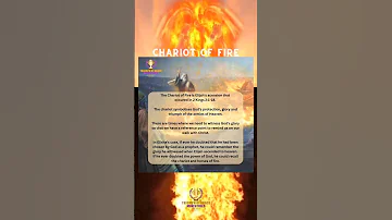 CHARIOT OF FIRE PT.1 🔥 🐎 🐎🔥 #chariot #fire #elijah #elisha #bible #power #glory #victory #gospel