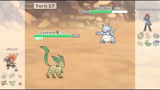 Pokémon Leafeon vs Rhydon | Random Battle