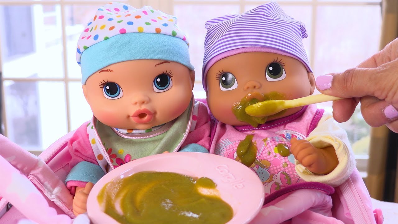 Poupon Baby Alive Bébé Mange sa Purée Jouets et Accessoires 