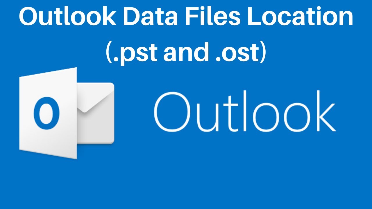 where windows 10 microsoft outlook stored