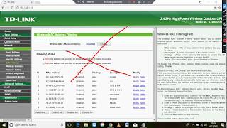 How to mac address setting in tp link 5210