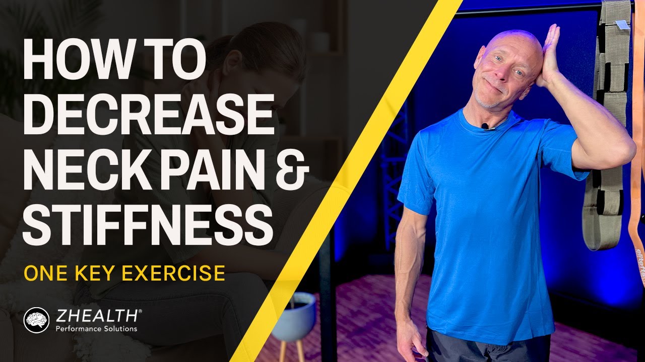 How to Decrease Neck Pain & Stiffness (One Key Exercise!) - YouTube