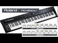 ROLAND RD 300 SX - presets run - Organ &amp; Brass