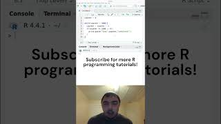 Using While Loops in R