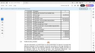How to record the General Journal Opening Balances  Part 1