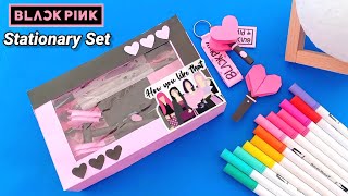 How To Make Blackpink Stationary Diy Blackpink Stationary Set Diy Blackpink School Kit