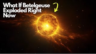 What Would Happen If Betelgeuse Exploded Right Now?