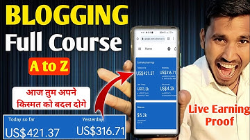 Free Blog बनाओ 1 लाख महीना कमाओ | Blogging Full Course in Hindi For Beginners | Blogging Kaise kare