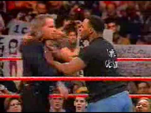 WWE Mike Tyson vs. Shawn Michaels HBK DX Raw - YouTube