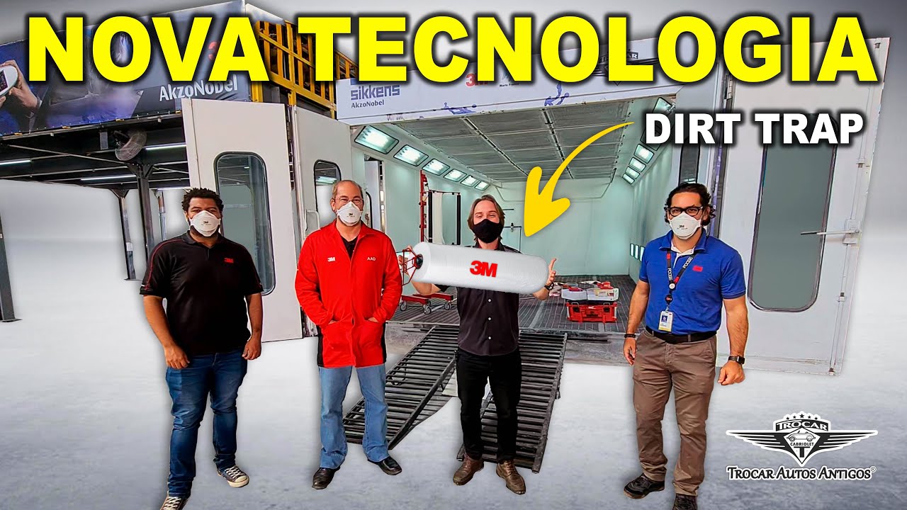DIRT TRAP 3M - NOVIDADE para a CABINE de PINTURA  | Eficiência, Proteção e Qualidade para a pintura